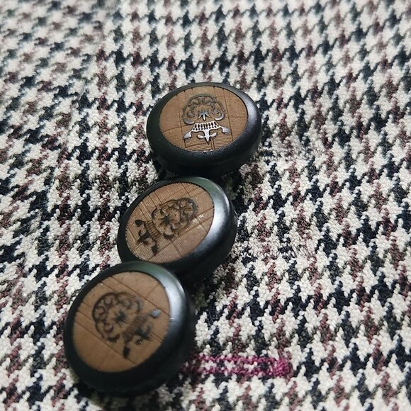 The Savile Row London Hounds Tooth Elbow Patch Western Blazer Size XS - Picture 6 of 8